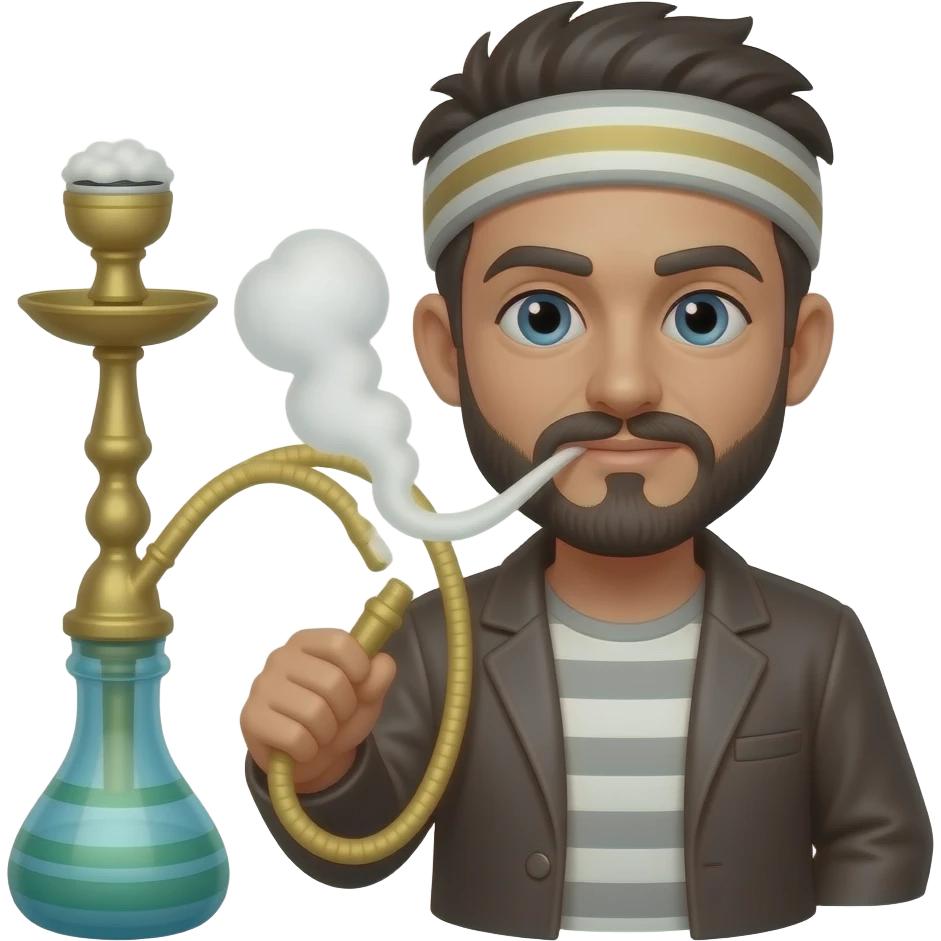 Jerry smoking Hookah emoji