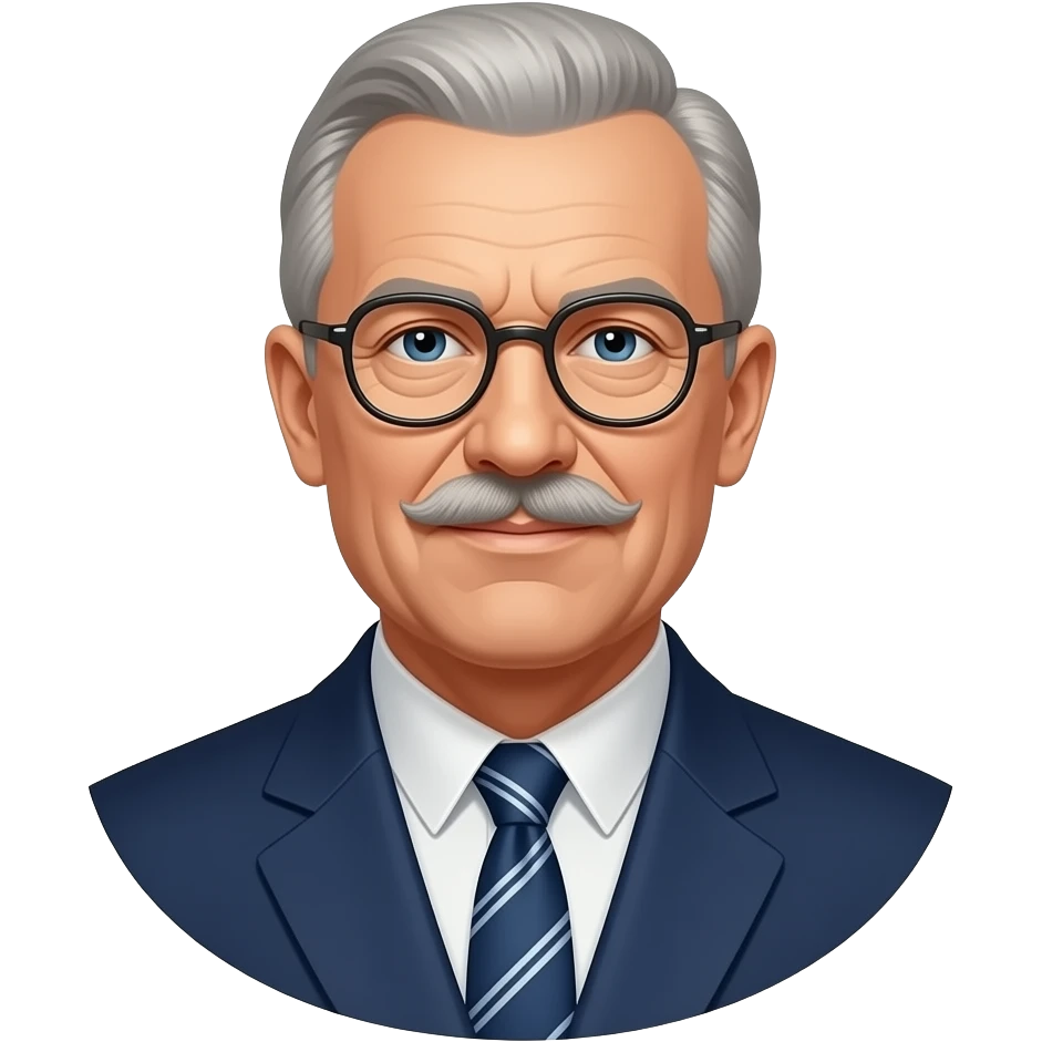 Franklin D. Roosevelt with no moustache emoji