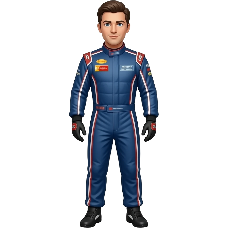 racing driver emoji