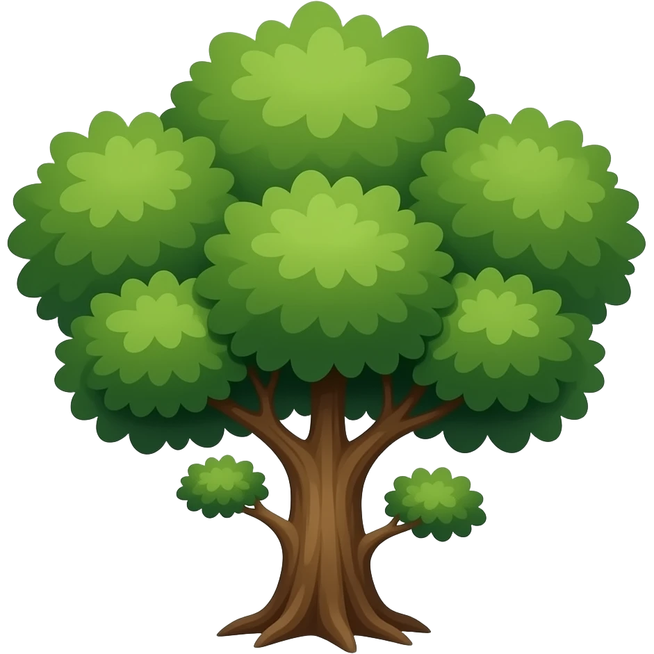 Twerking tree emoji