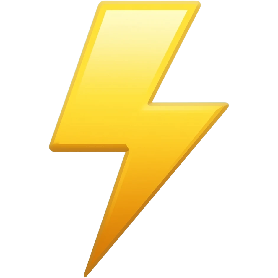 ⚡ emoji