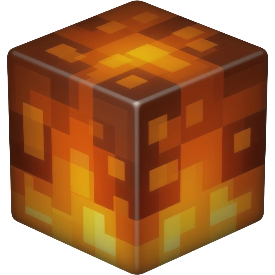 Minecraft magma block emoji