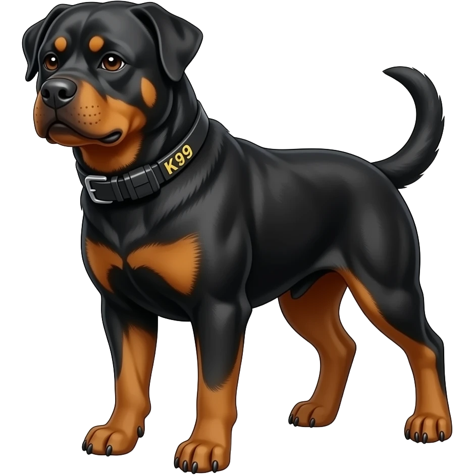 Working rottweiler k9 unit emoji