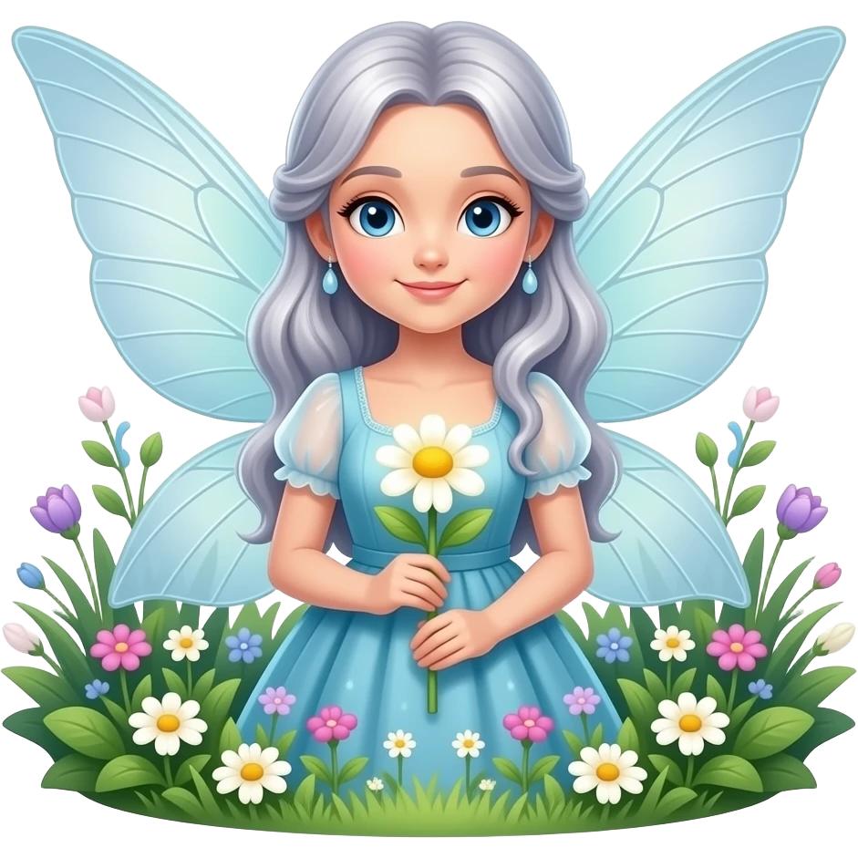 Garden fairy emoji
