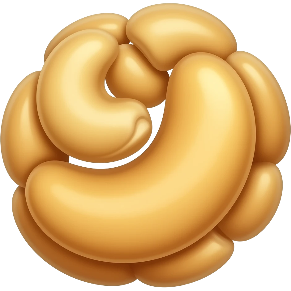 Kaju laddu emoji