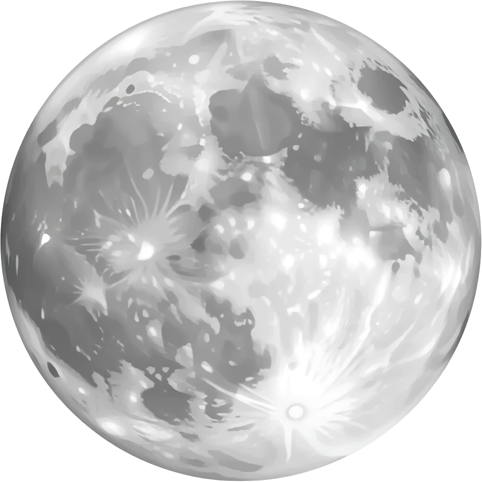 Night moon emoji