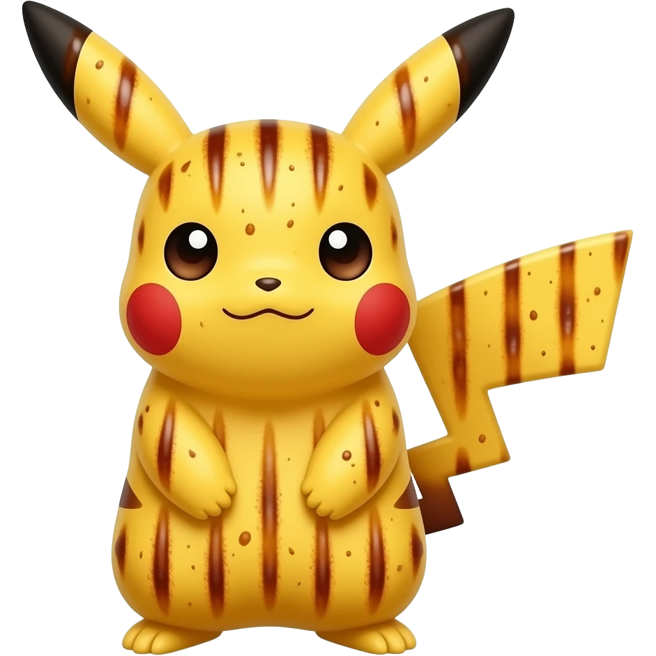 Grilled pikachu emoji