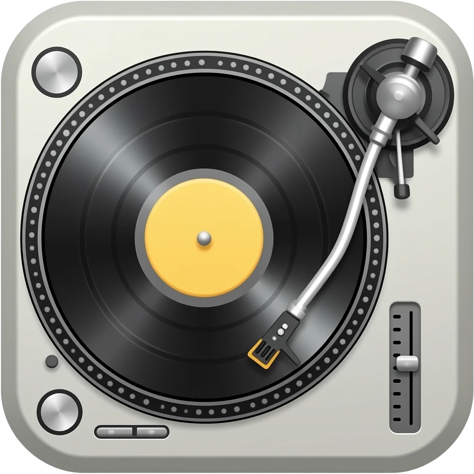 Turntable emoji