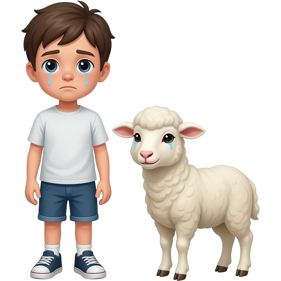 خروف وفاه ميت فتى حزن emoji