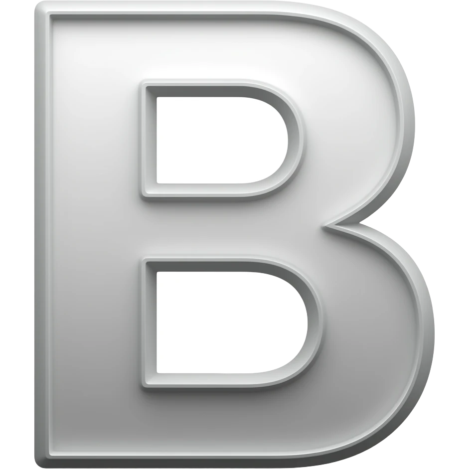 b emoji
