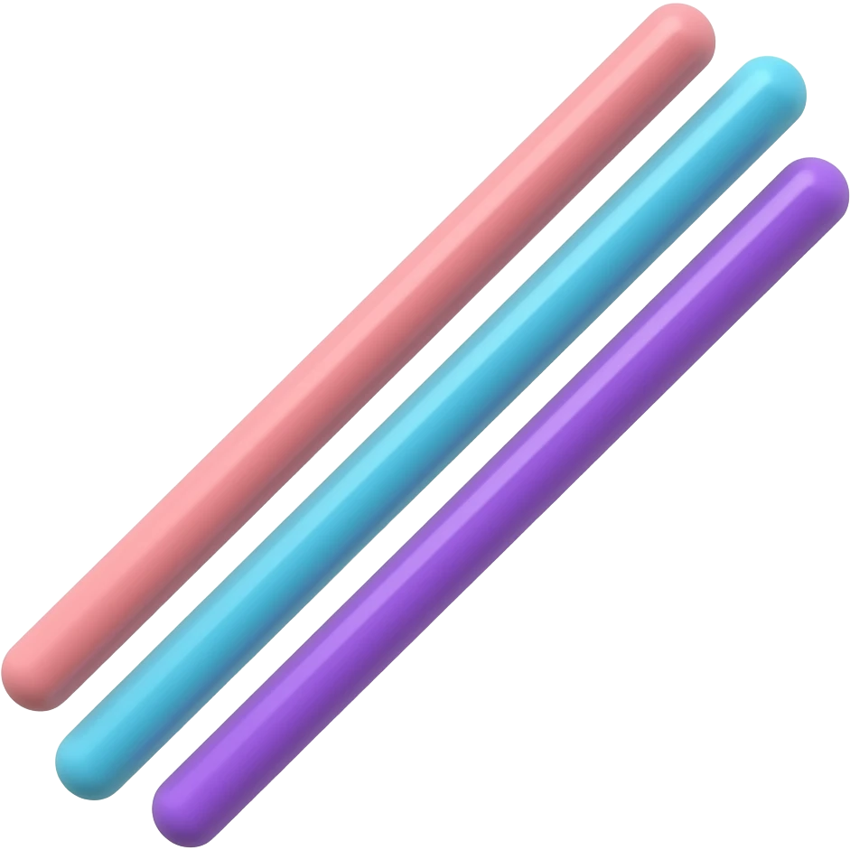 pink, blue and purple pastel straight lines emoji