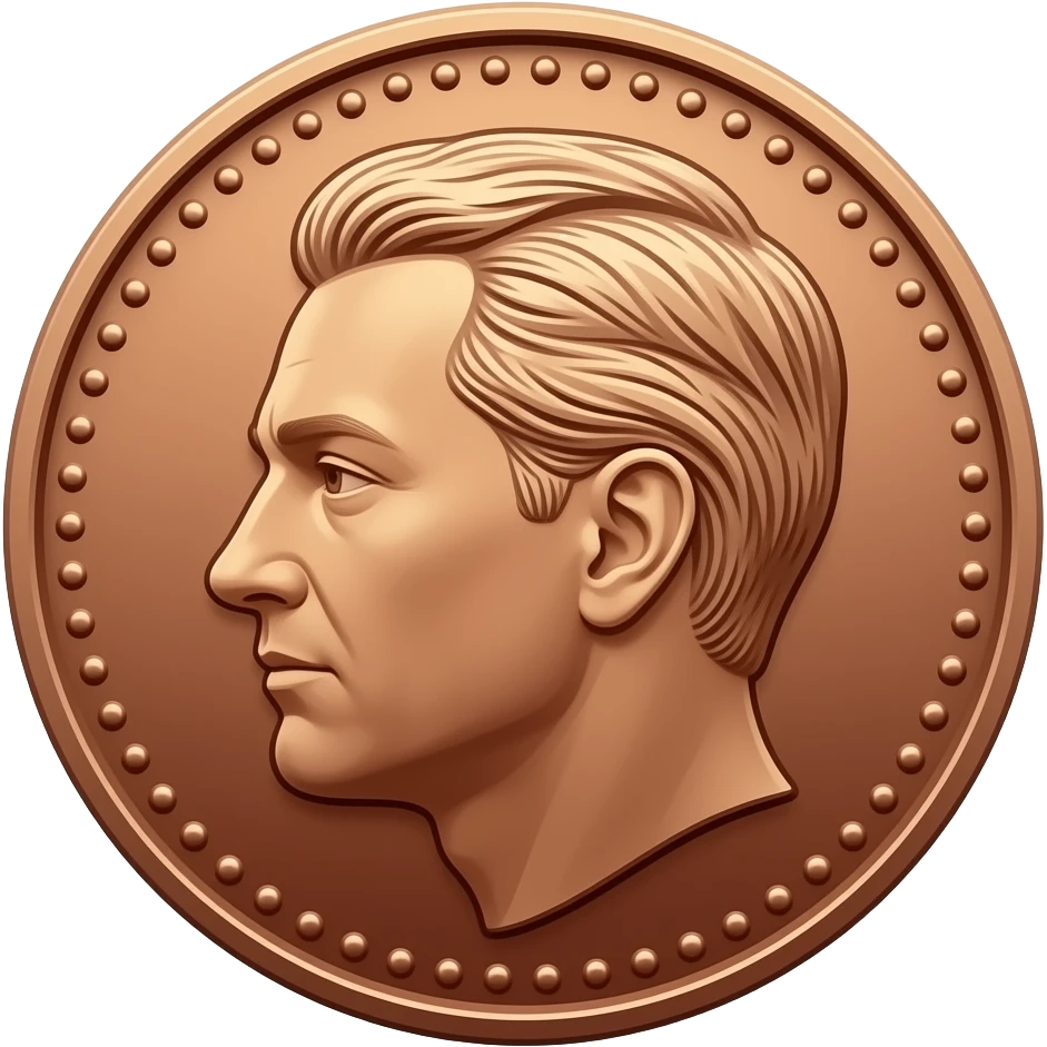 Ruby coin heads emoji