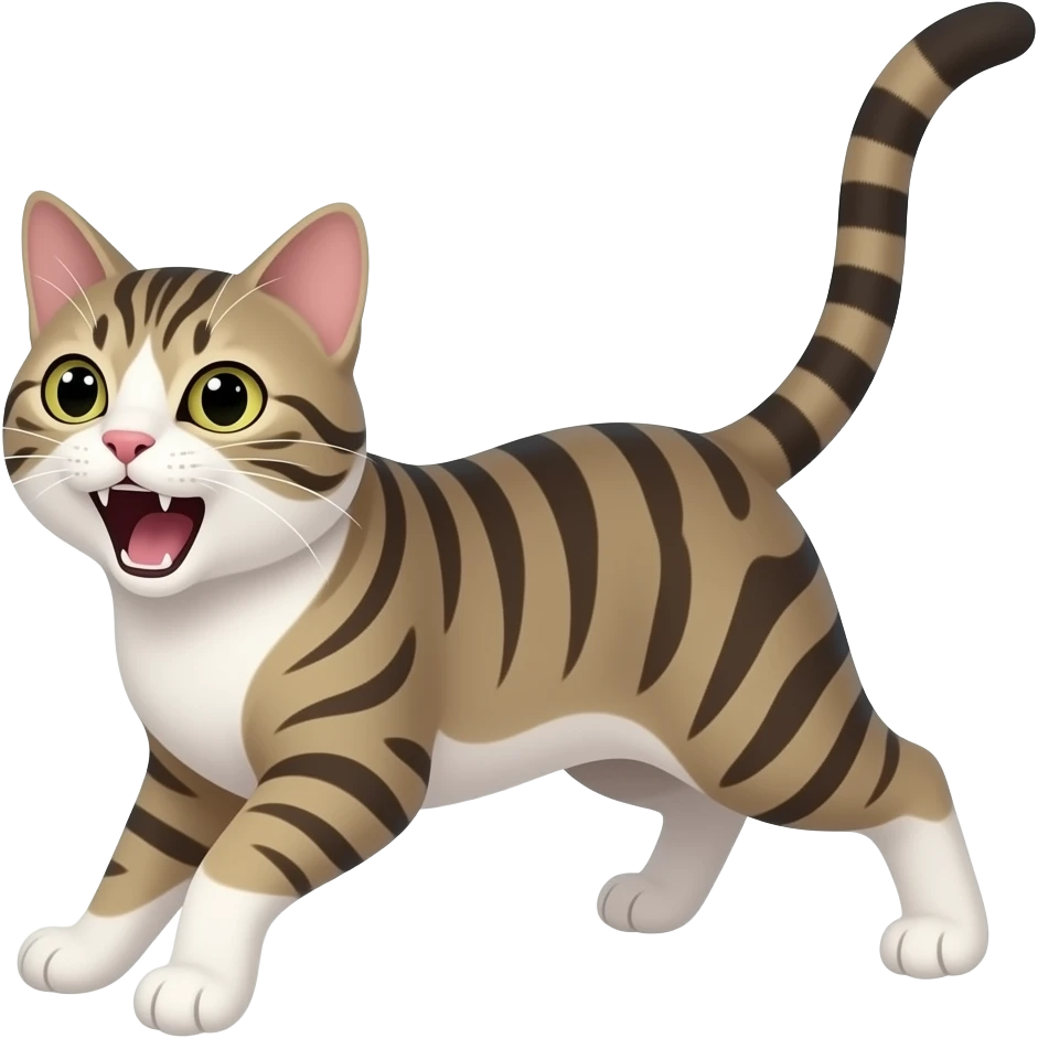 cat attack emoji