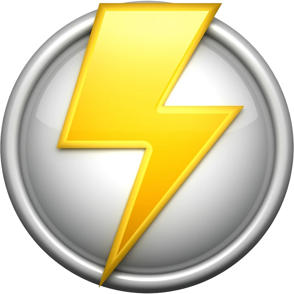 electric bolt emoji
