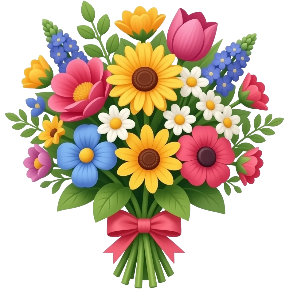 Bouquet of flowers emoji