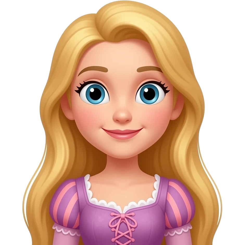 Rapunzel emoji