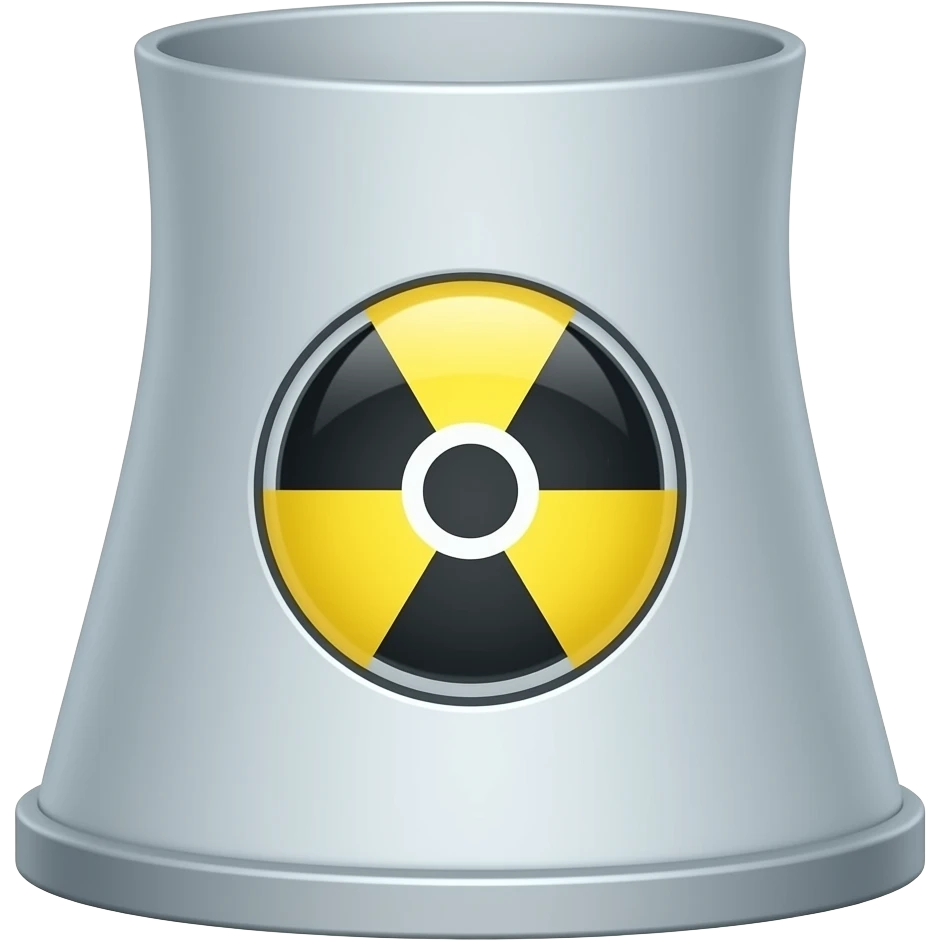 Nuclear reactor emoji