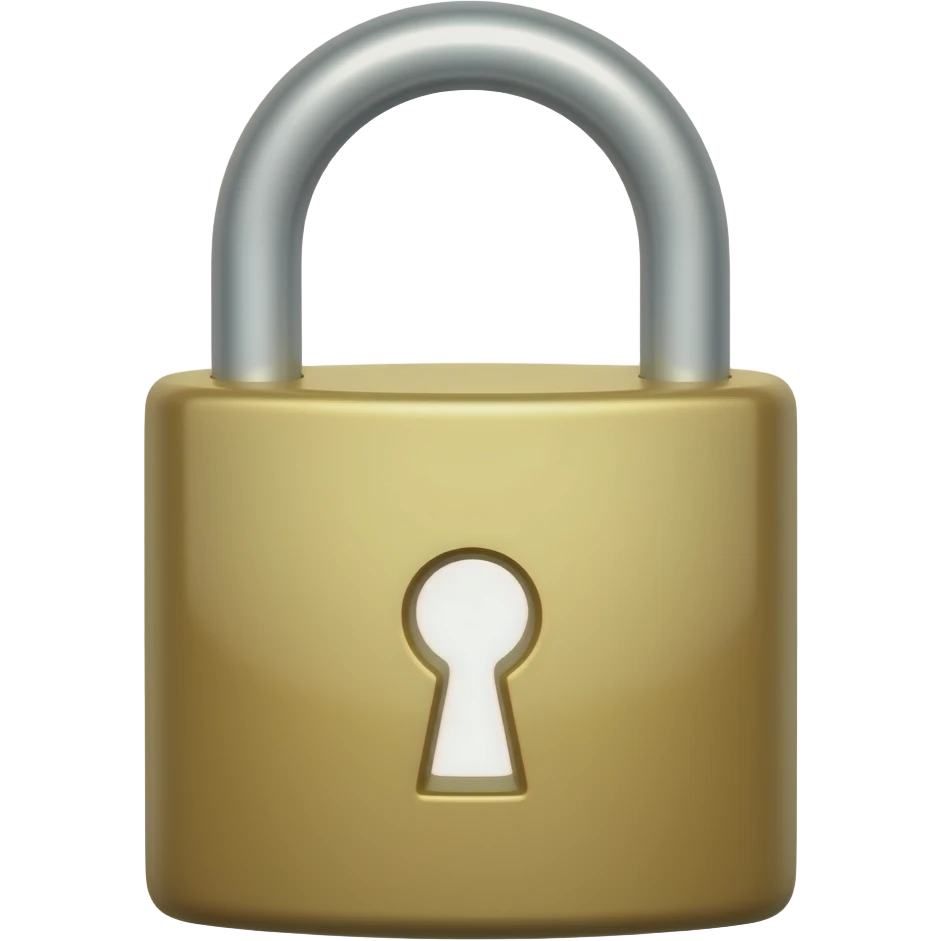 open padlock emoji