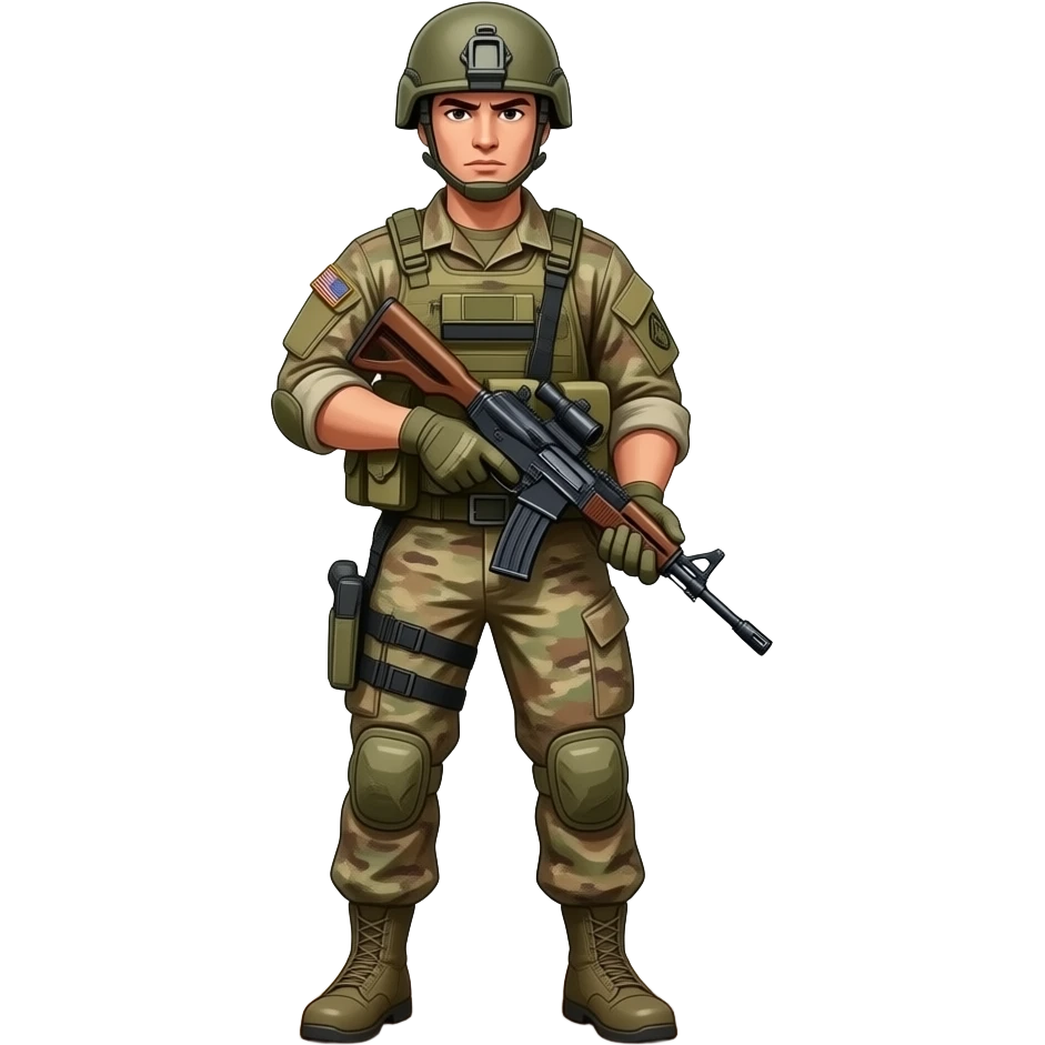 soldier emoji