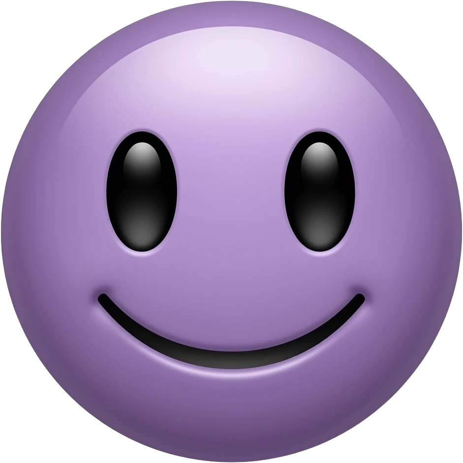 Purple aesthetic emoji emoji