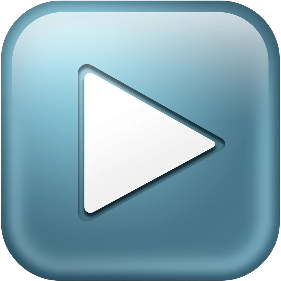 Viedo save Icon in mobile emoji