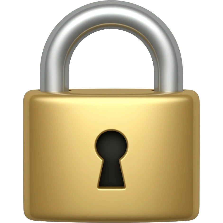 Lock emoji