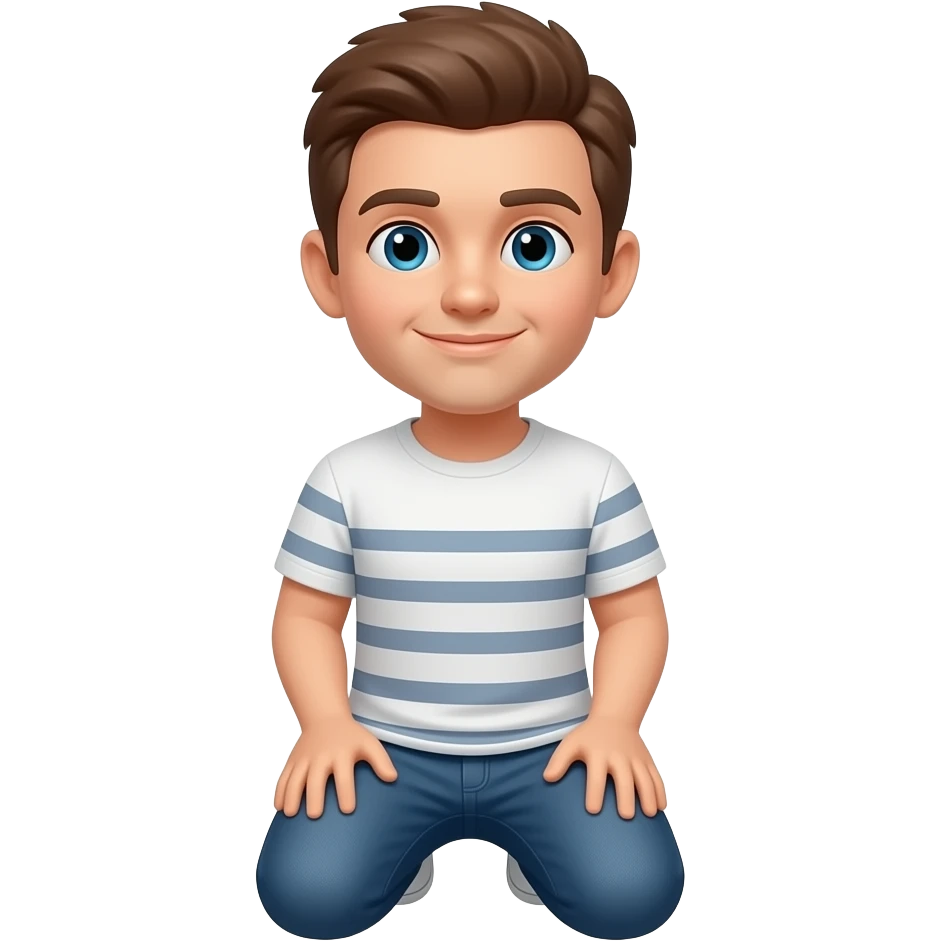 kneel down emoji