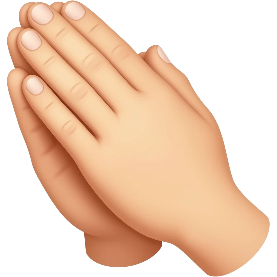 praying hands emoji