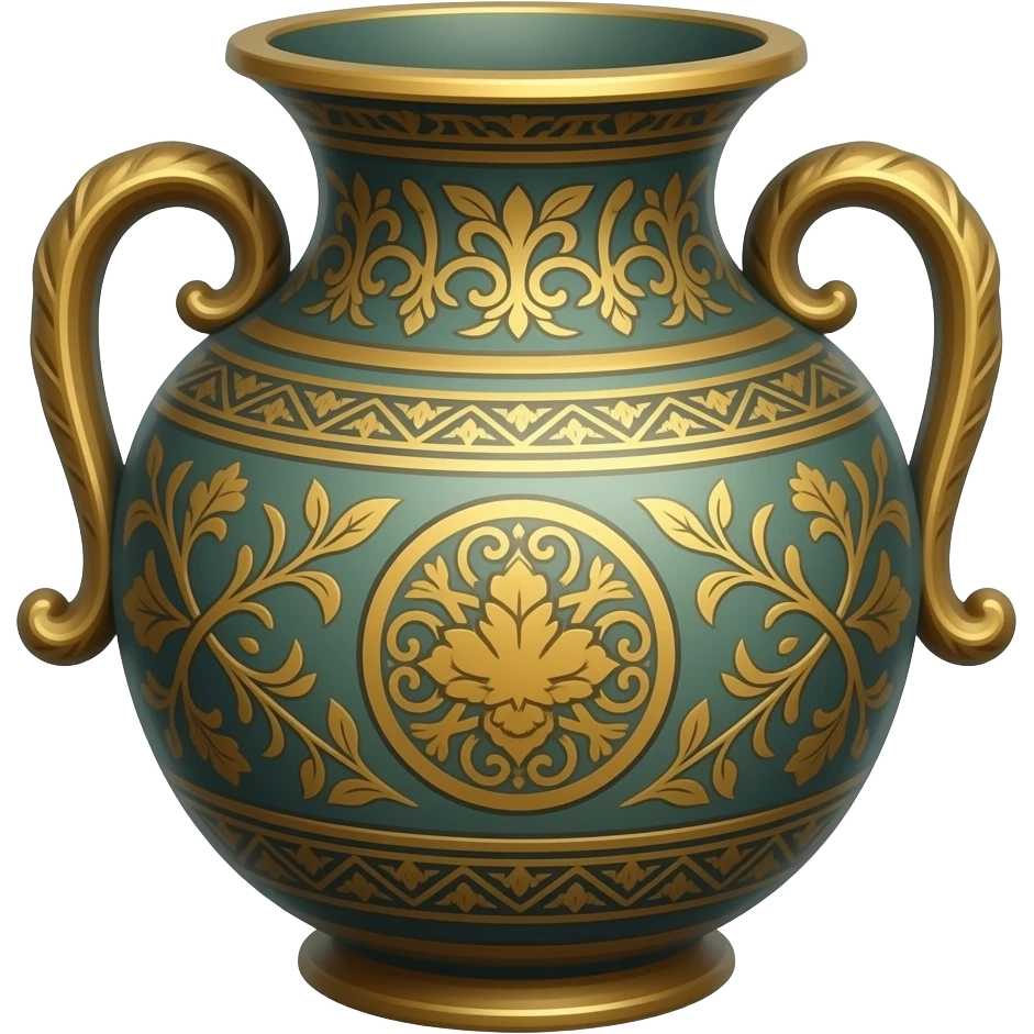 antique vase, less detailed emoji