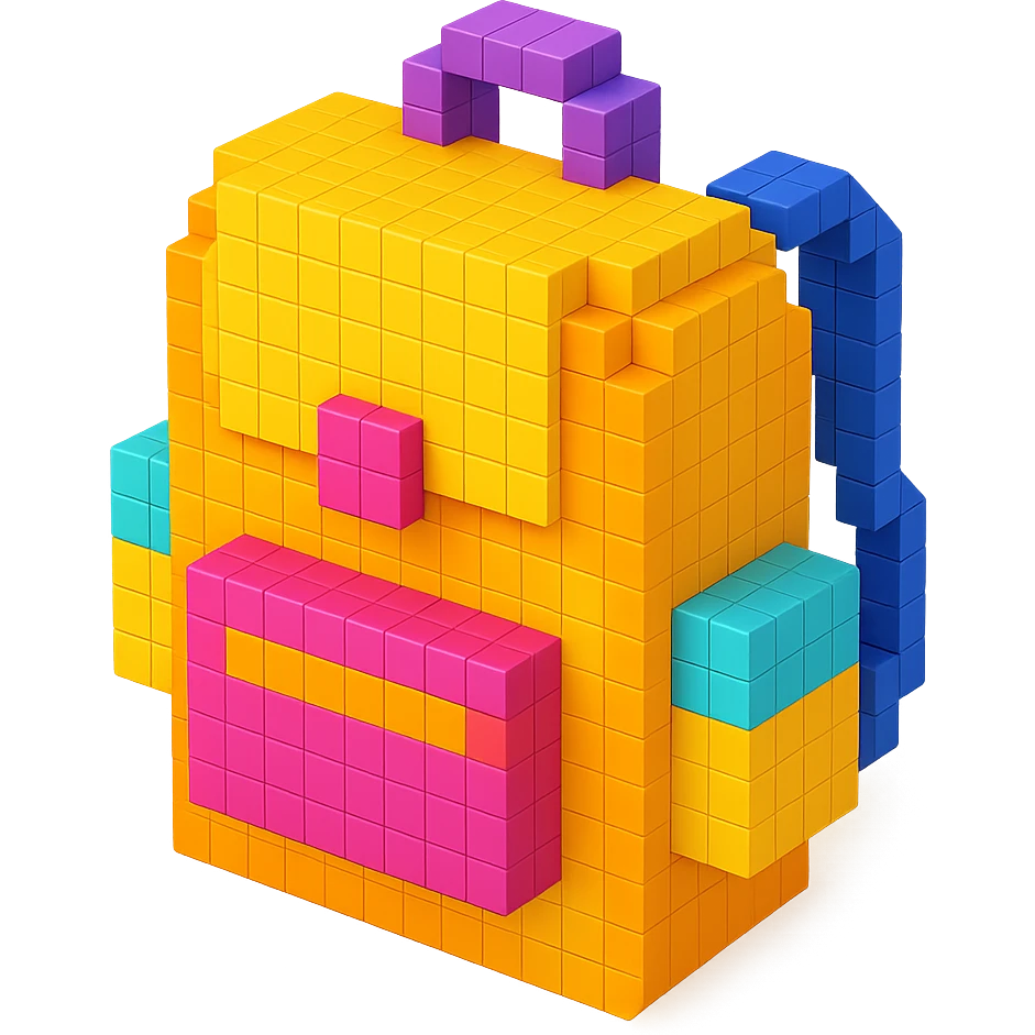 School bag emoji