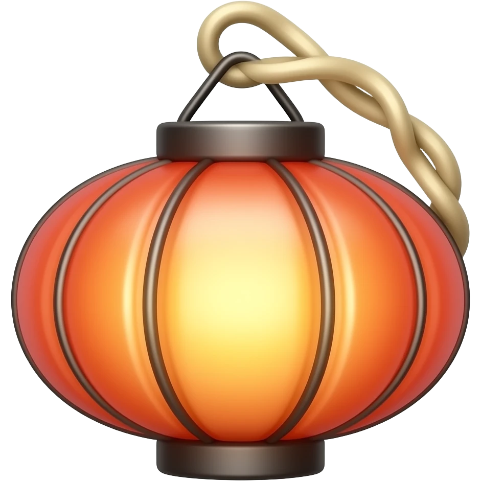 hanging lantern emoji