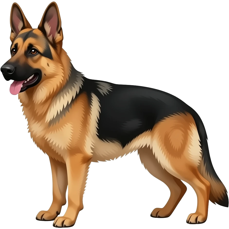 German Shepherd emoji