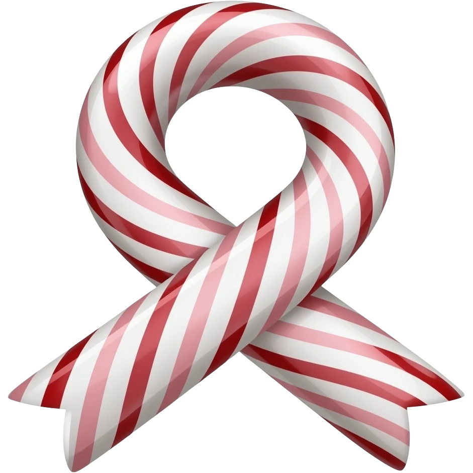 peppermint ribbon emoji