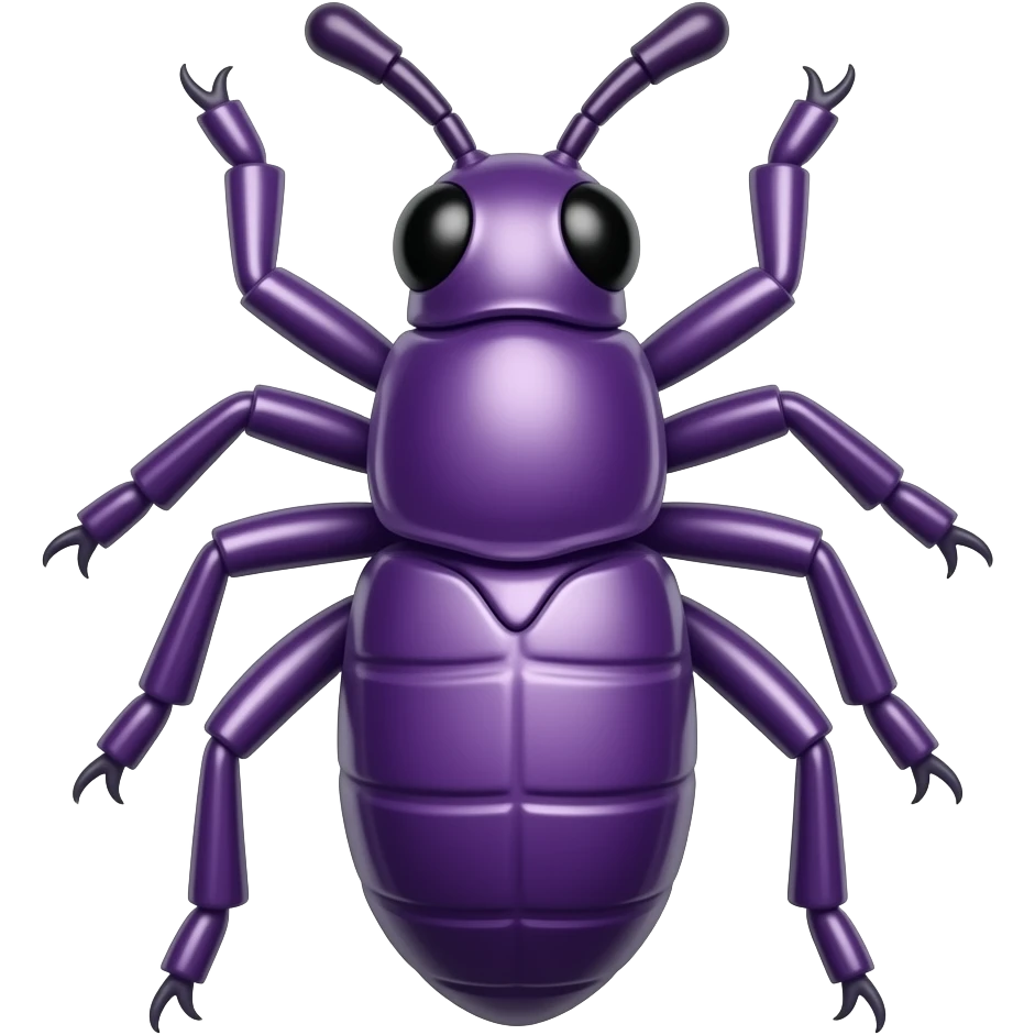 A purple female xyster emoji