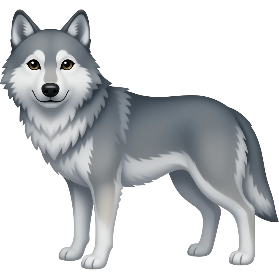 Wolf emoji