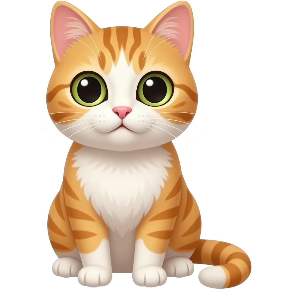 A cat with the cutest eyes emoji