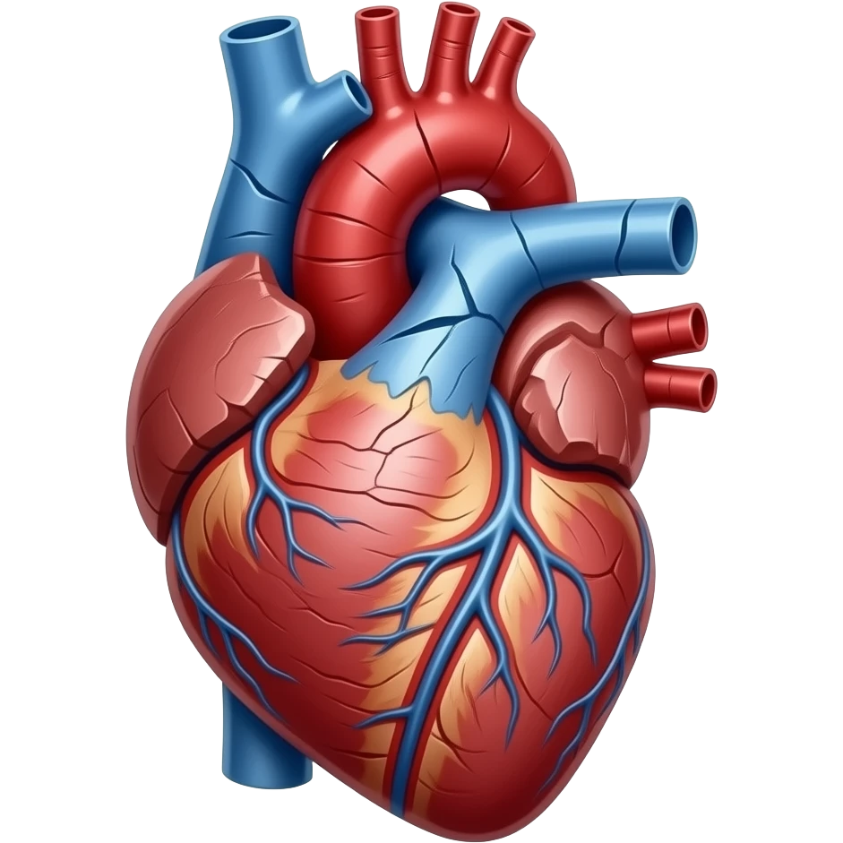An anitomical heart made vs out of shards emoji