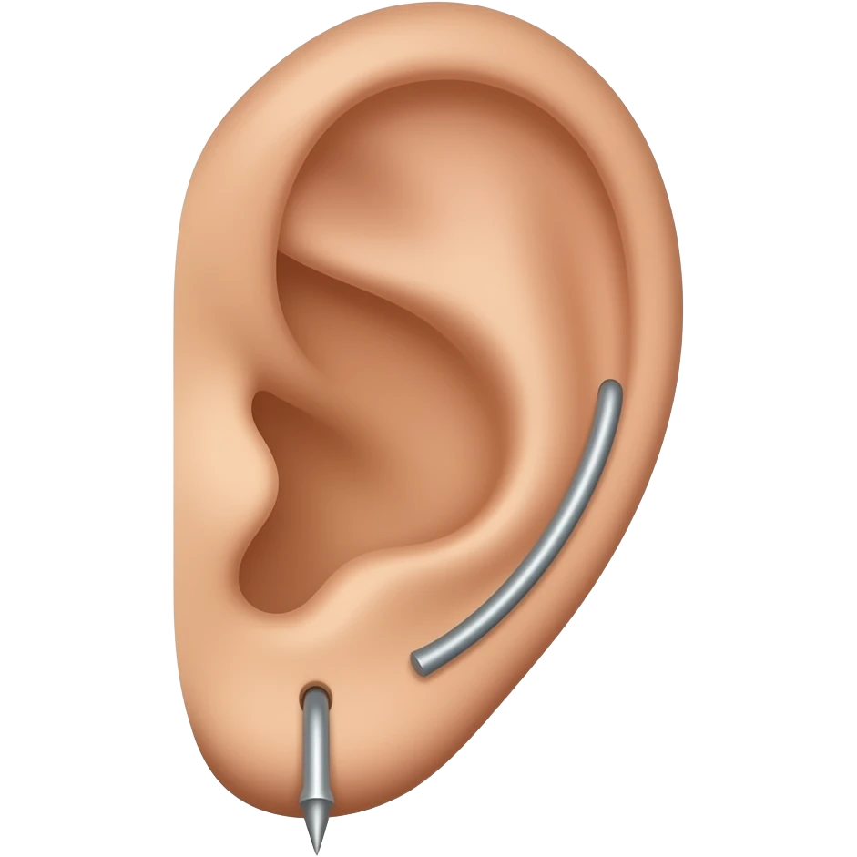 ear piercing emoji