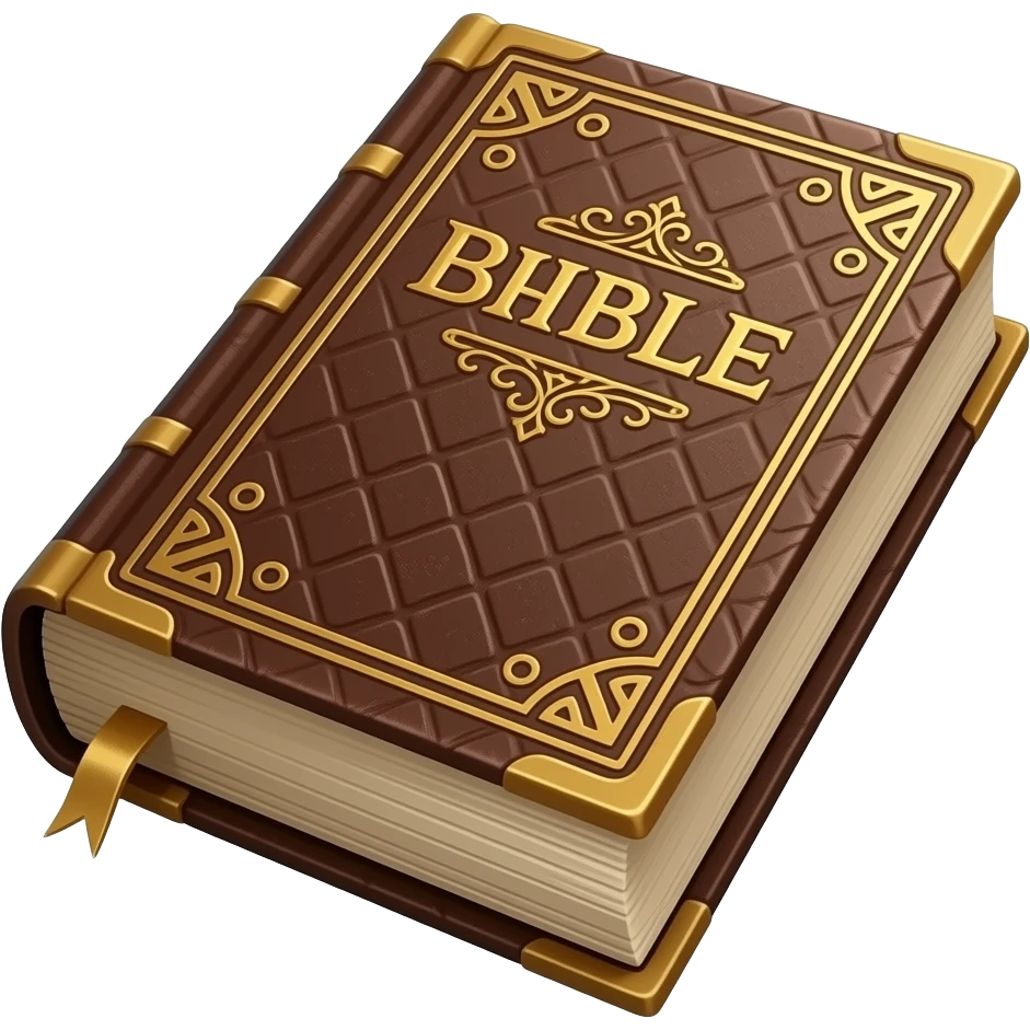 giant book like a bible with cover closed emoji