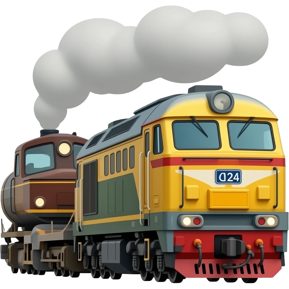 🚂🚃🚃🚃 emoji