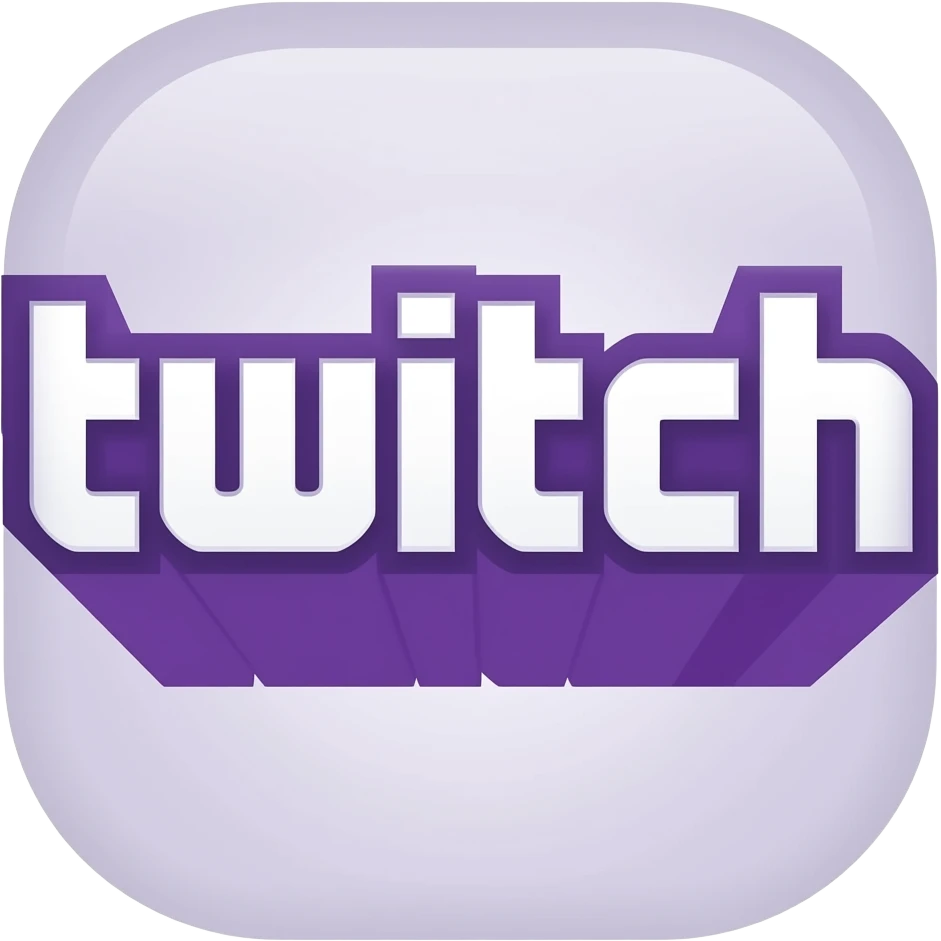nowoczesne logo twicha napraw kolory emoji
