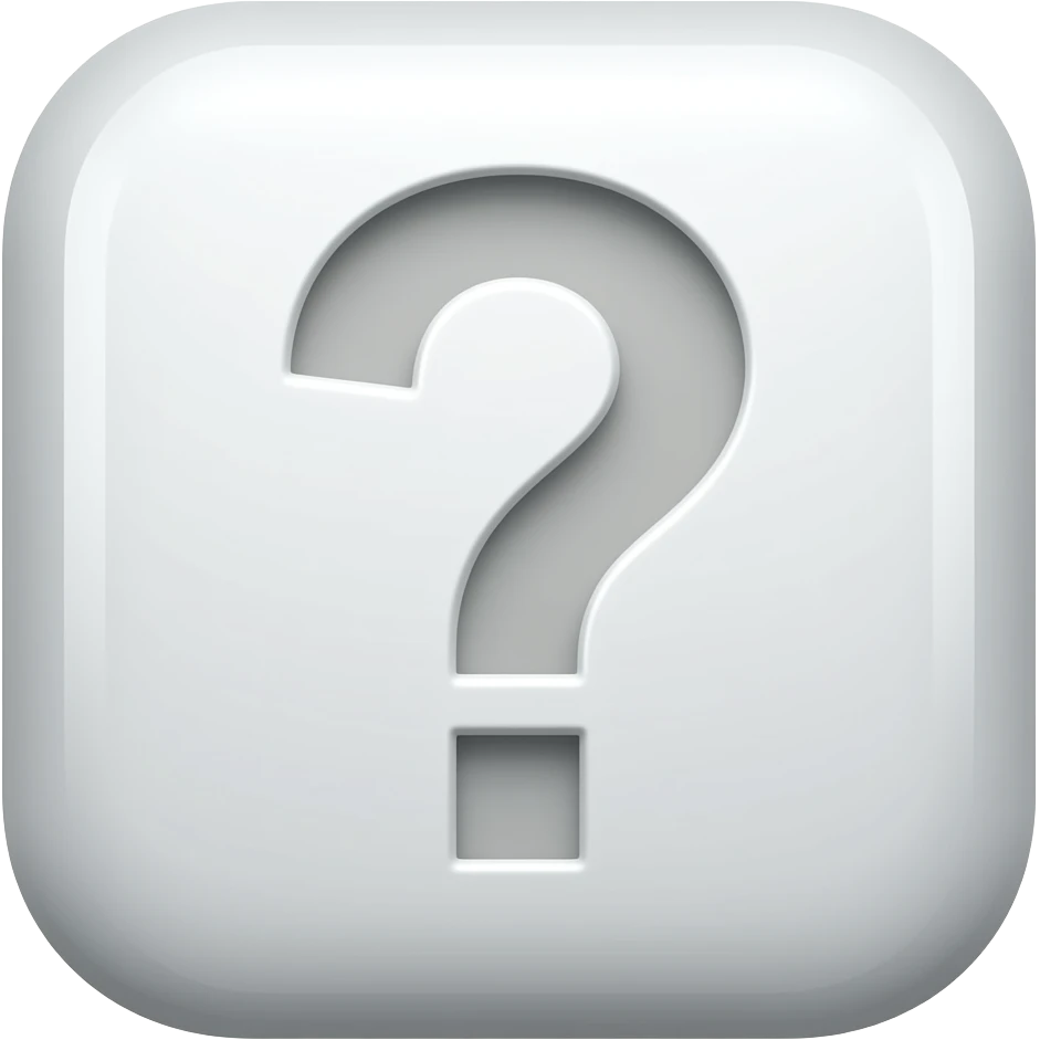 question emoji