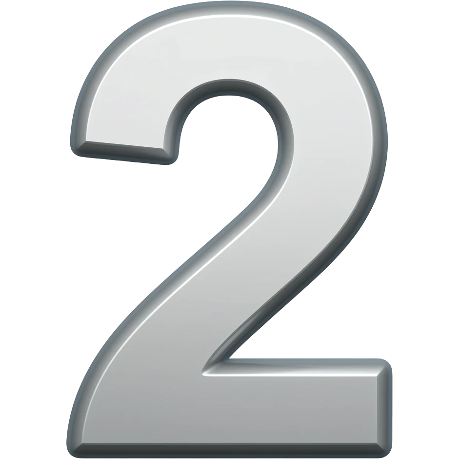 NUMBER 2 emoji
