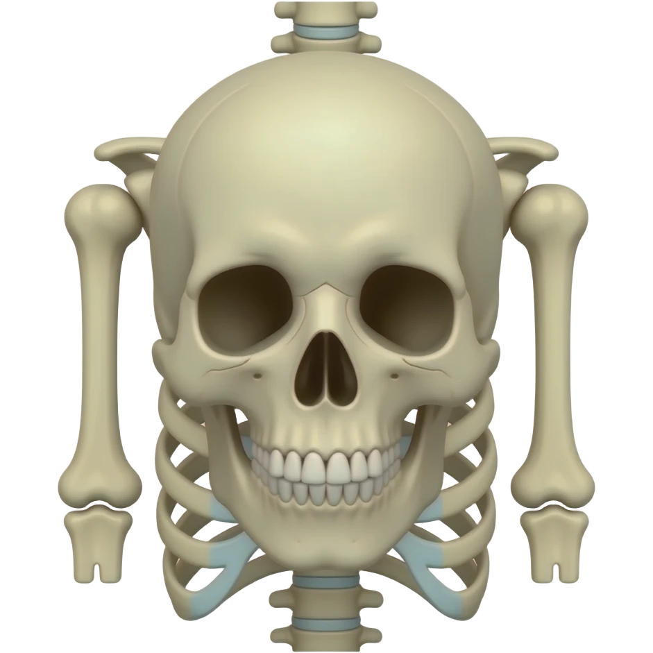 skeleton emoji