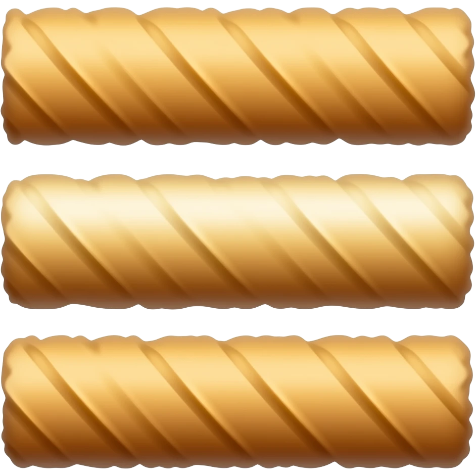 Trois petits Trets horizontaux superposés emoji