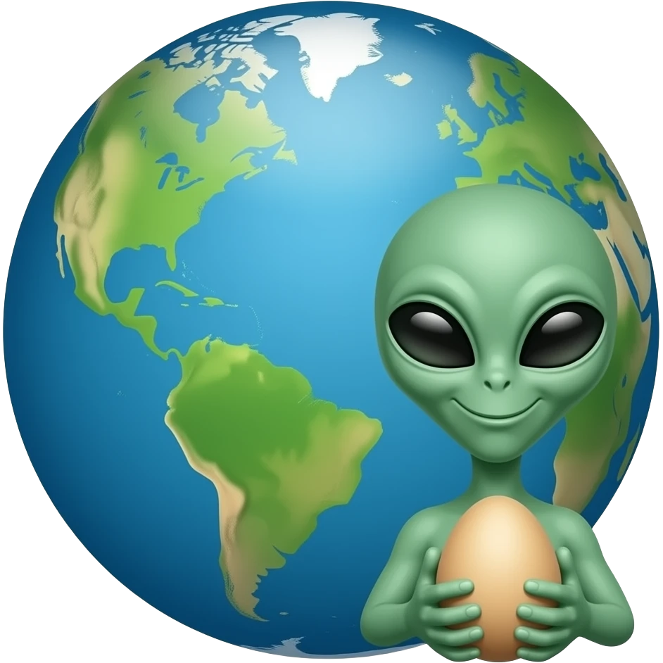 👽🥚🌠🌏 emoji