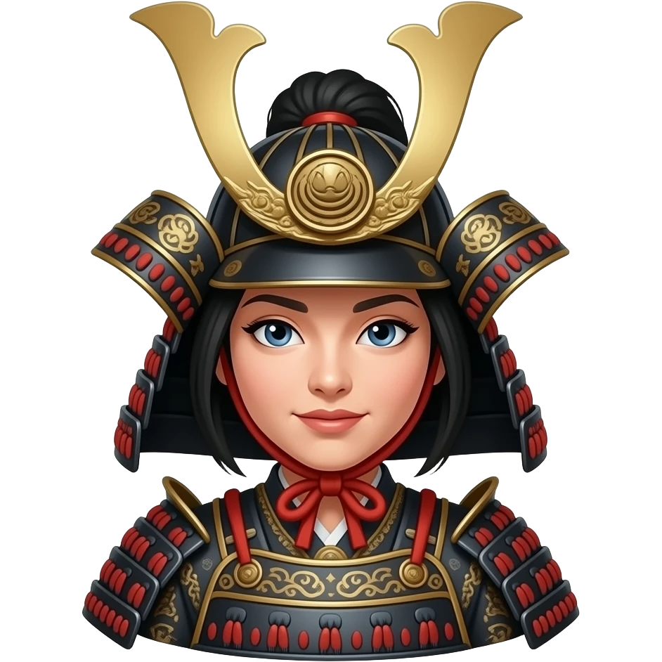 Female samurai emoji