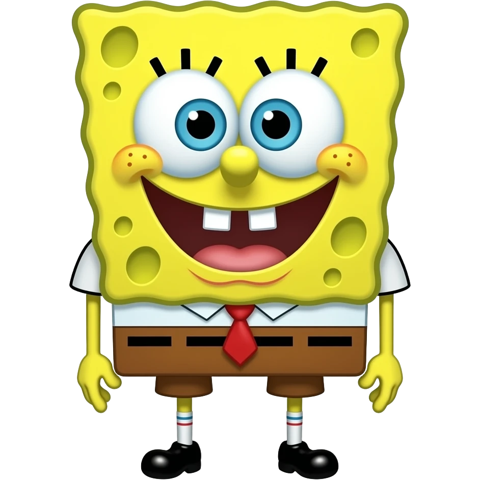 Bob esponja Assustador emoji