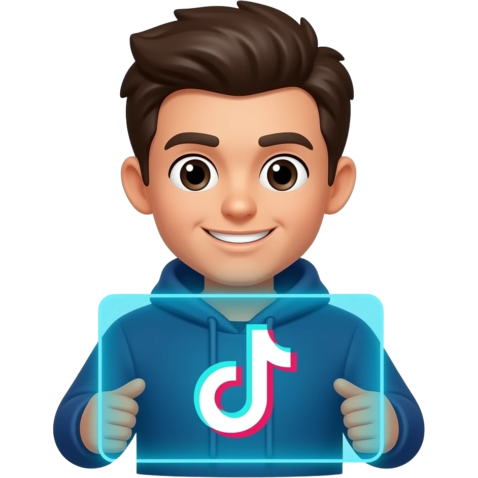 Blauer hacken tiktok ‘‘hacken‘‘ emoji