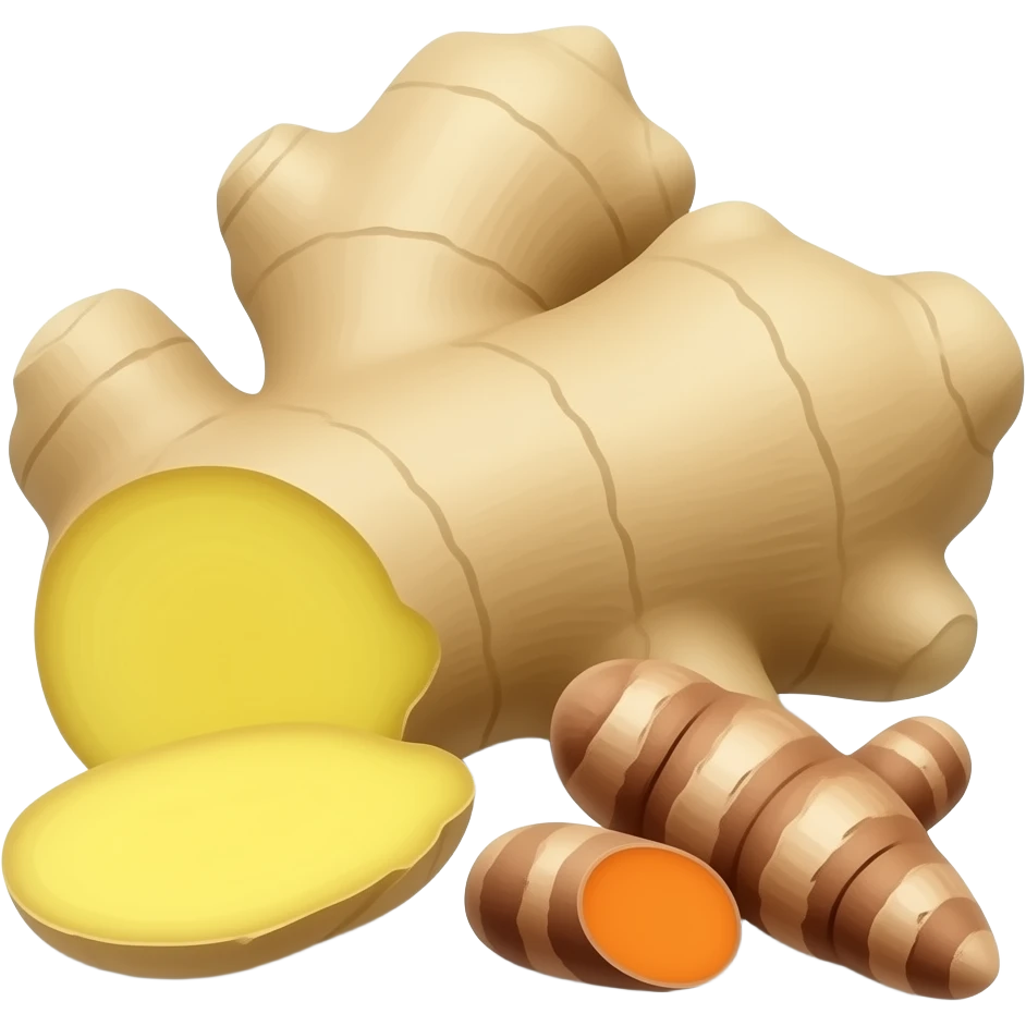 ginger and tumeric shot emoji